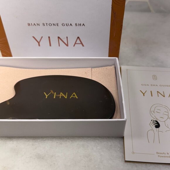 YINA - Bian Stone Gua Sha For Face + Body | Sustainable, Cruelty-Free, BLEM! - Picture 1 of 3